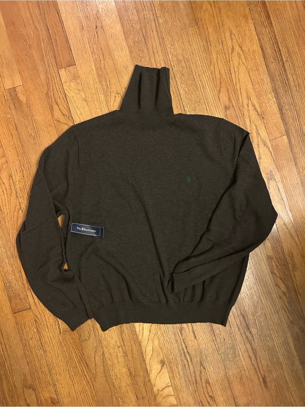 Ralph Lauren Dark Brown Turtleneck Sweater